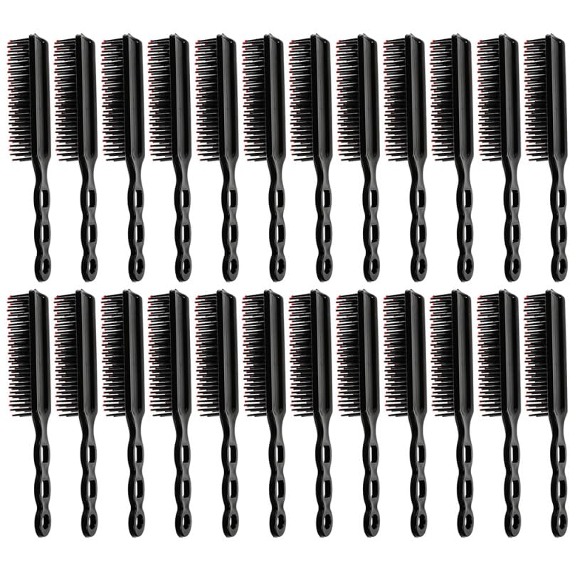 Beatifufu Hair Comb for Women Lightweight Portable Massage Comb with Rounded Teeth for Gentle Scalp Stimulation and Detangling Hair Styling Tool 7.28X1.18X0.98In