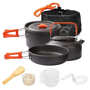 Best camping cookware for open fire