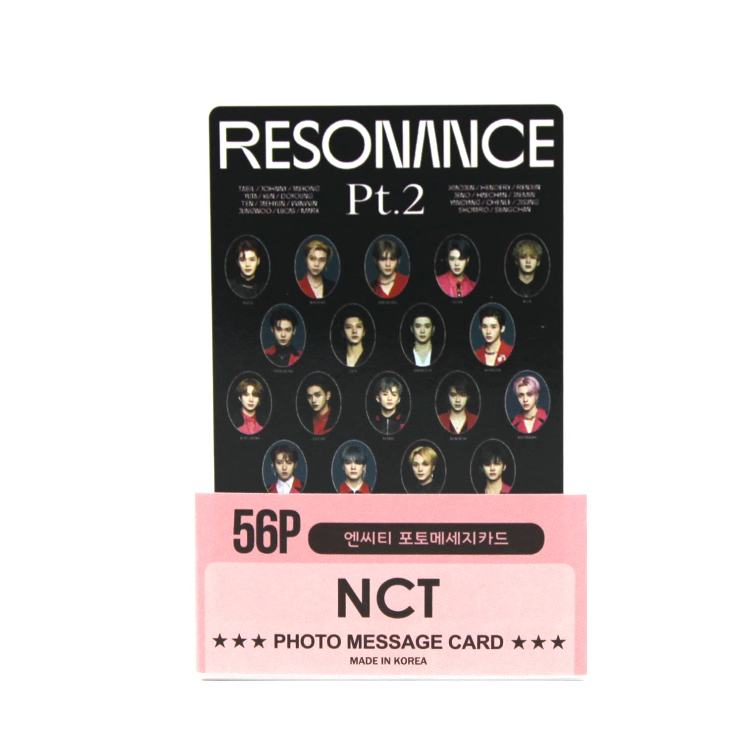 K-POP IDOL Group New Kpop Photo Message Card 56pcs set (Postcard / 56sheets) or Transparent Card 25pcs set (NCT)