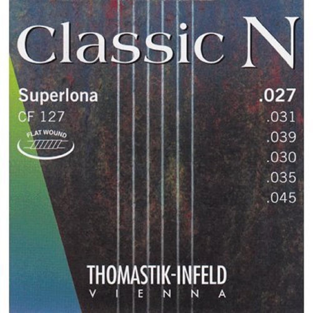 Thomastik Saiten für Klassik-Gitarre Classic N Series Satz Superlona Light CF128 Flatwound — image 1