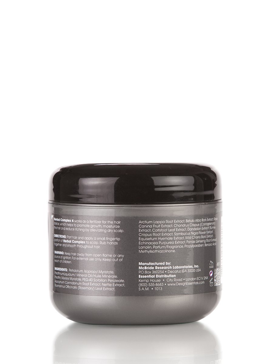 Design Essentials Herbal Complex 4 Hair & Scalp Treatment - 4 Oz: Beauty