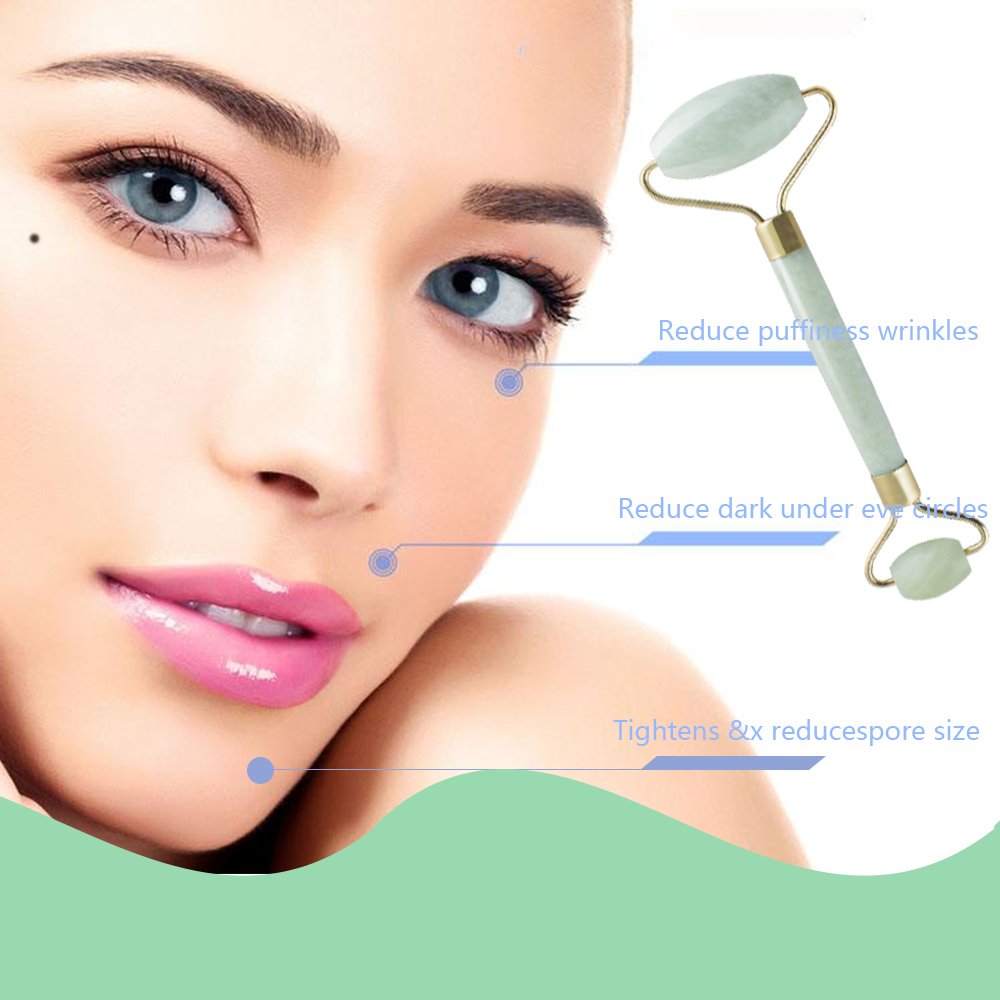 Vinmax Royal Jade Roller Massager Slimming Tool Facial Face Massage-Rejuvenates Face and Neck Skin,Face Slimmer