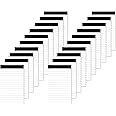 20 Pack Small Notepad, 3 x 5 Inch Ultra Quality Note Pads, Server Lined Papers and Desk Notepads for Office Supplies, Writing and Memo pads 30 Sheets Each