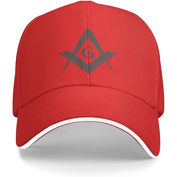 Square Compass G Lodge Masonic Gifts Red Unisex Classic