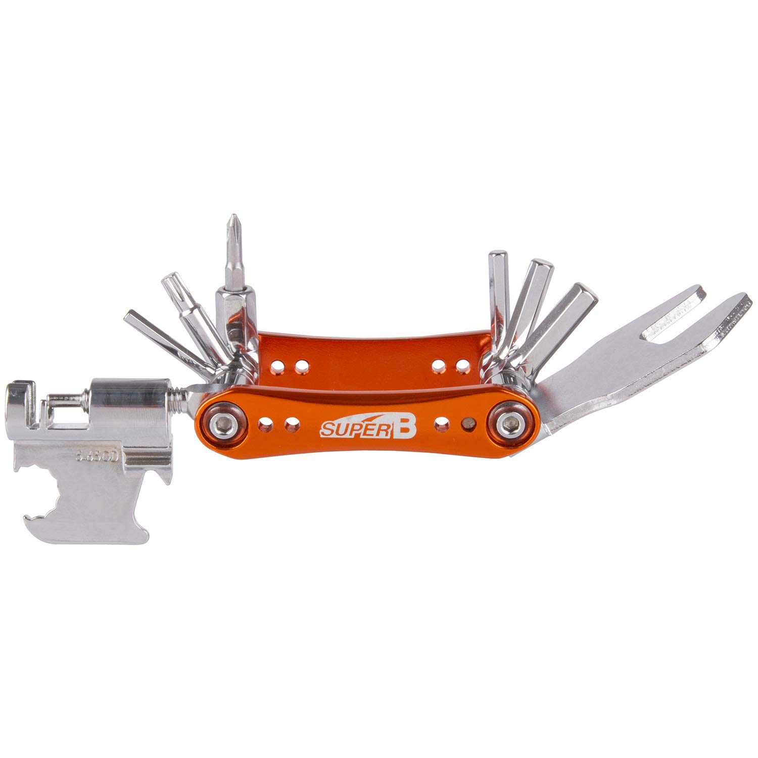 folding-tool SUPER B TB-FD55, orange, 16 in 1