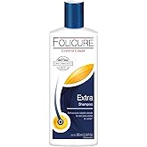 Tu Salud Plus Folicure Hair Growth Shampoo - Control Caida Extra, 11.8 fl oz - Routine Shampoo for Hair Growth, Strengthening and Revitalizing Formula for Thicker, Fuller Hair