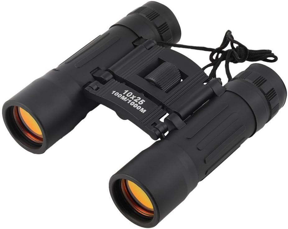 Cartshopper New Powerful Portable Compact Mini Pocket 10x25 with Powerful Lens 101 to 1000m Vision Binoculars Telescope for Camping Travel Concerts Outdoors Binoculars