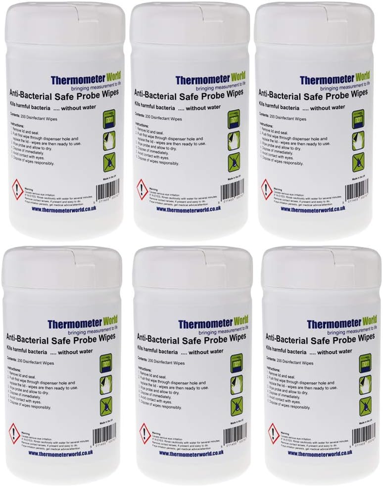 Antibacterial Wipes - 3 X Tubs Of 200 Alcohol Wipes For Cleaning - View #6