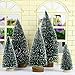 NUOLUX Christmas Tree, 6 Pcs Mini Christmas Trees Desktop Miniature Pine Tree Christmas Decorations for Christmas Table Decor