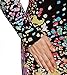 Achloe Women's Printed Long Sleeve Sweatshirt Cotton Plus Size Tunic Tops