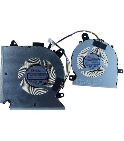 Ventola Di Raffreddamento CPU E GPU Per MSI GV62, GL62, GF62, GP62, PE60, PE62, GL62M, GL62VR - 4 Pin, Modello PAAD06015SL, Dissipatore Originale, Bassa Rumorosità