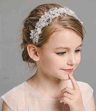 princess flower hair band