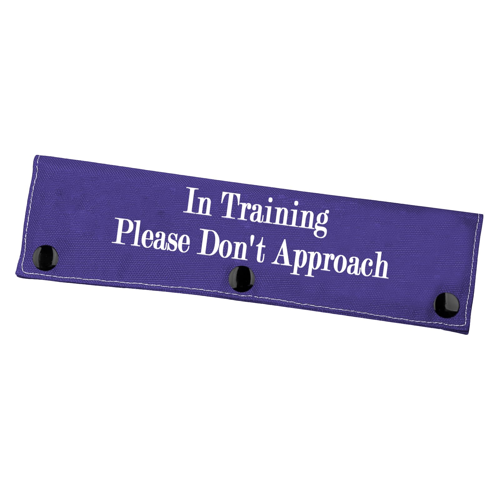 Training Dog Leash Sleeve in Training Please Don't Approach Dog Leash Wrap Social Distancing Dog Patch (in Training Don't Approach)
