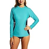 HODOSPORTS Women's UPF 50+ Rash Guard Swimsuit UV Sun Protection Swim Shirt Long Sleeve