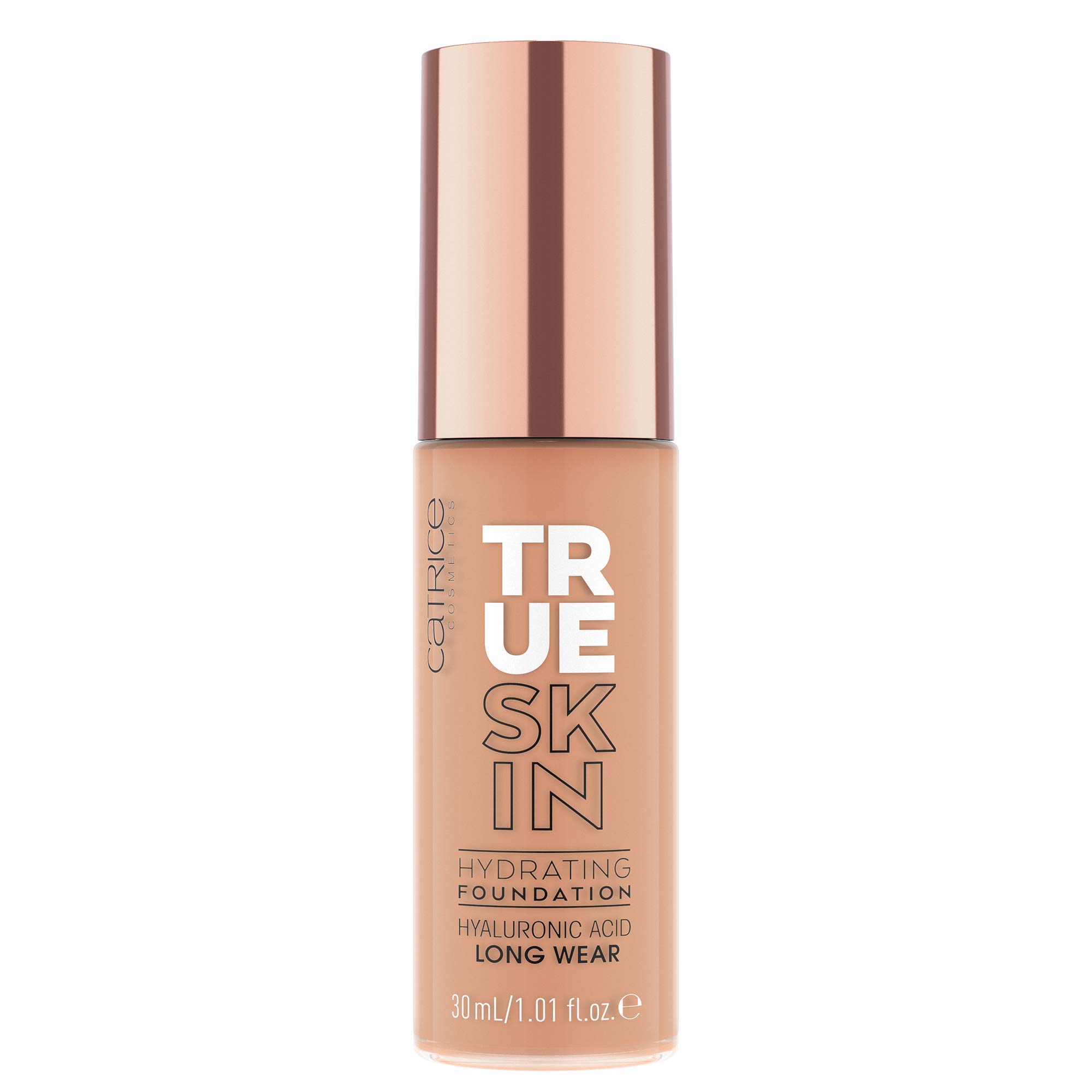Catrice True Skin Hydrating Foundation, No. 065, Nude, Moisturising, Long-Lasting, Natural, Vegan, Alcohol-Free, Paraben-Free, No Microplastic Particles, Pack of 1 (30 ml) โ image 1