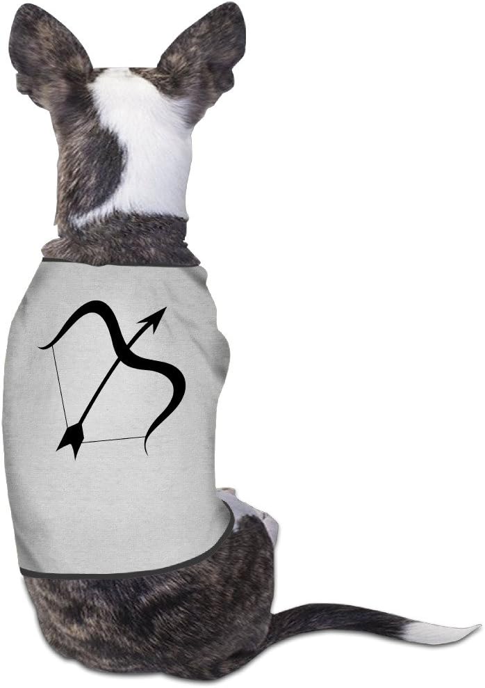 YRROWN Sagittarius Zodiac Pattern Design Sassy Dog Coats