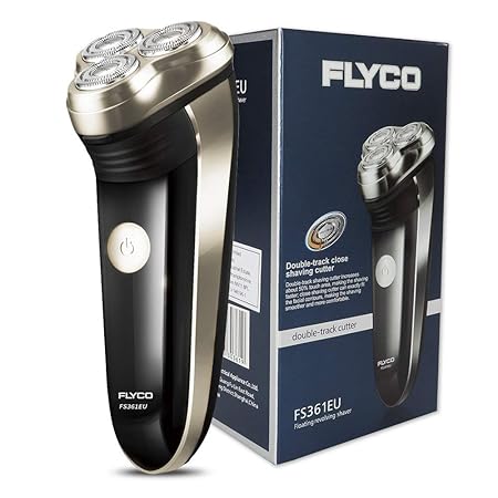 FLYCO Rasierer Herren Elektrisch FS361EU, Wiederaufladbare Herren Rasierer und Ladeanzeige Rasierapparate Elektrisch mit Präz