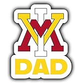 VMI Keydets 4-Inch Proud Dad Die Cut Decal Officially Licensed Collegiate Product