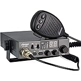 CB Radio 40-Channel LT-298 Compact Design with External Speaker Jack, Large Easy to Read LED Display Compatible with 12-24V V