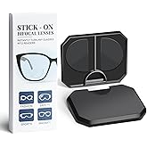 XCYKWXJ Stick-On Bifocal Lenses - Convert Sunglasses, Goggles & Safety Glasses into Reusable Reading Glasses No Water Needed
