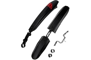Bike Fender Front and Rear Adjustable Mountain and City Bikes Guard for MTB and Urban Rides for 20-26 Inch Bicycle Fenders OV