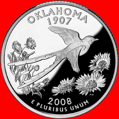 2008 - P Oklahoma State Quarter