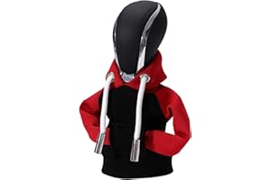 QTZFKFLHD Gear Shift Hoodie, Funny Gear Shift Knob, Universal Car Shift Knob Hoodie, Mini Hoodie for Car Shifter, Automotive Interior Novelty Accessories Decorations, Car Accessories and Decorations