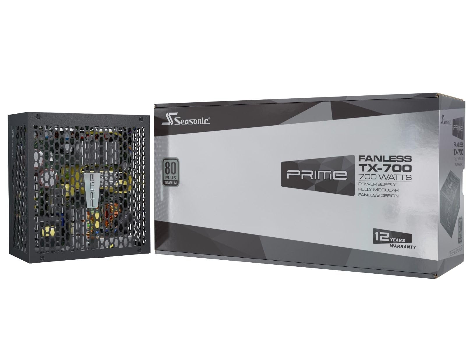 Seasonic Prime Fanless Tx-700 700W Pc Power Supply, Black, 4X Pcie