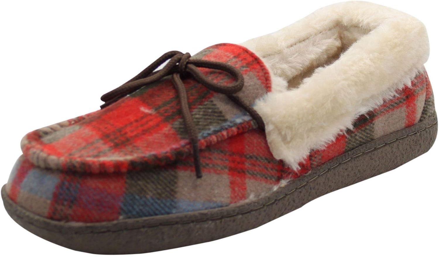 tartan slippers