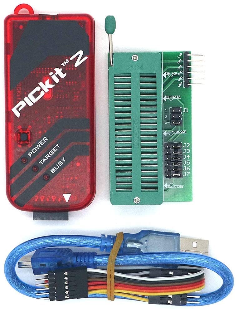 Fasizi PICKIT2 Programmer + PIC ICD2 PICKit 2 Programming Adapter Universal Programmer seat