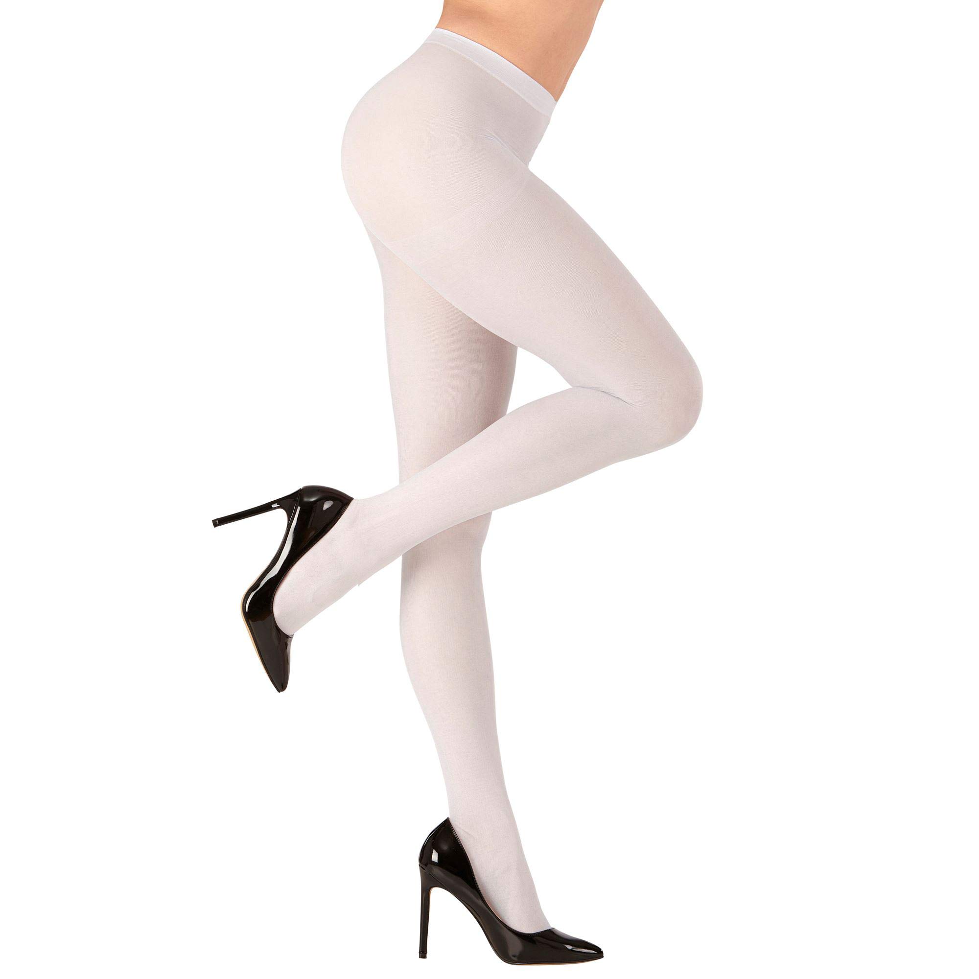 Pantyhose White Accessory for Lingerie Fancy Dress