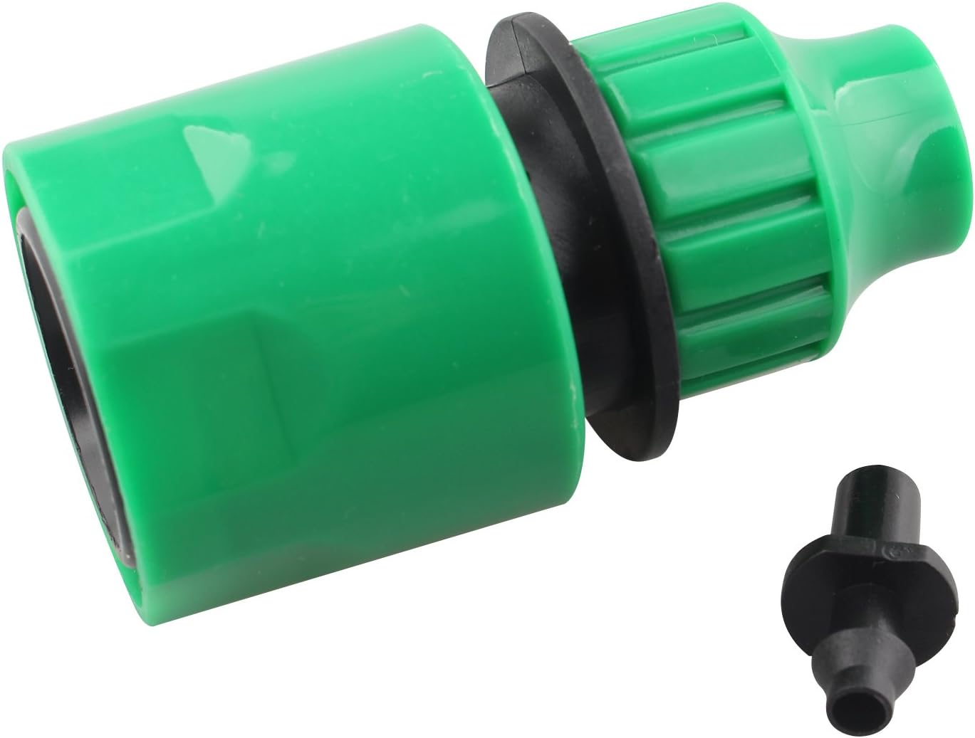 Futheda 2pcs Micro Irrigation Adapter Connectors Garden Water Hose Quick Connector Coupling Pipe Fitting for 4/7mm and 8/11mm Micro Hose Patio Lawn Irrigation Accessories - Image 5