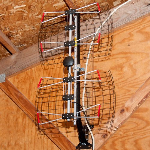 Antennas Direct 4-Element Bowtie TV Antenna, 60 Miles Range, Multi-Directional, Indoor, Attic, Outdo - //coolthings.us
