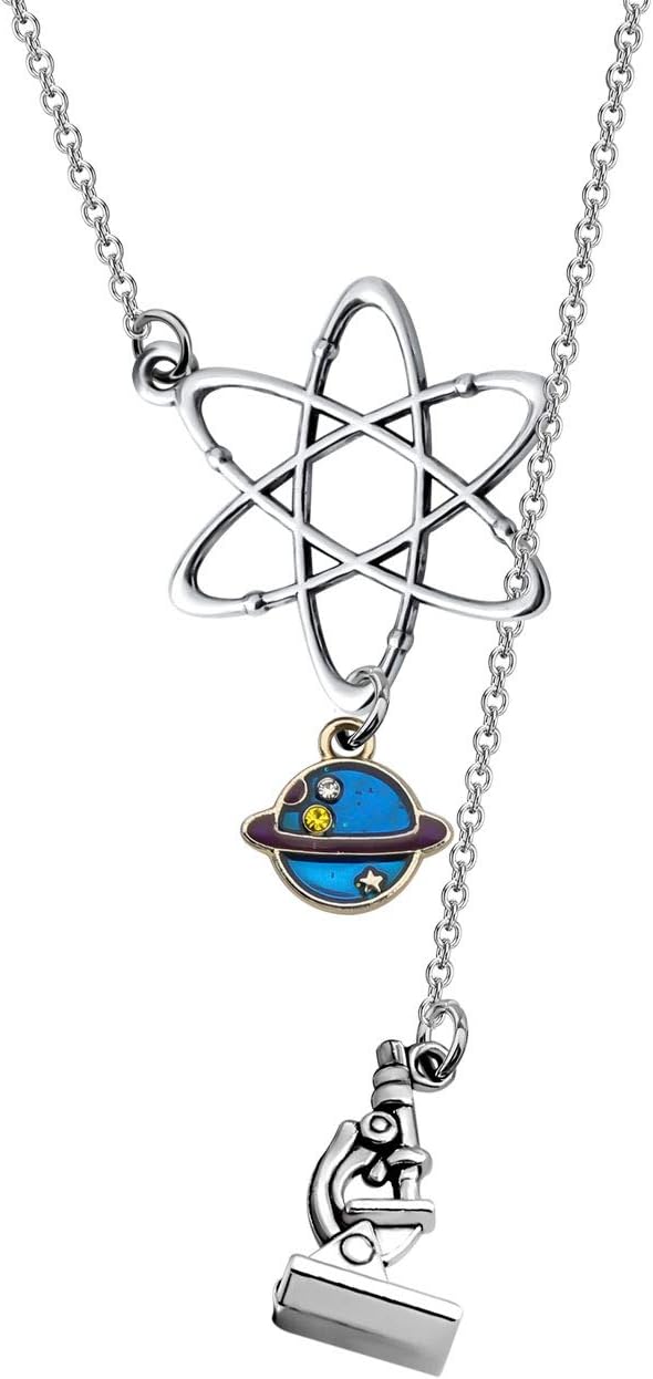 MAOFAED Science Teacher Gift Science Teacher Appreciation Gift Teachers Plant Seeds That Grow Forever Atom Bracelet Graduation Gift for Teacher