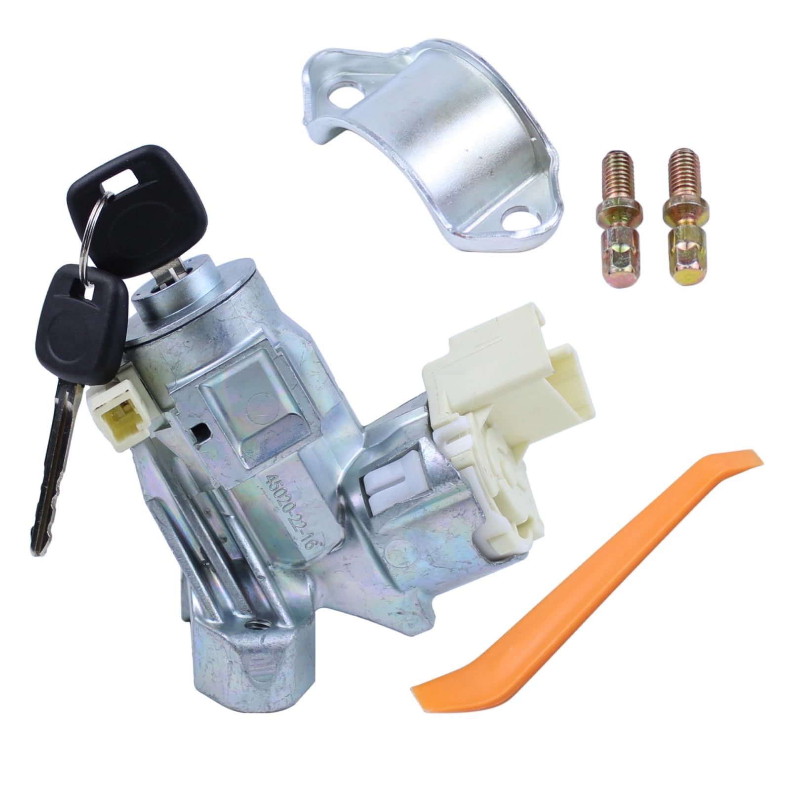 Photo 1 of MOTOKU Ignition Lock Cylinder Switch Housing Assembly for Toyota Tacoma 2005-2015 Yaris Camry Sienna Tundra Sequoia Corolla for Scion XD 2008-2014