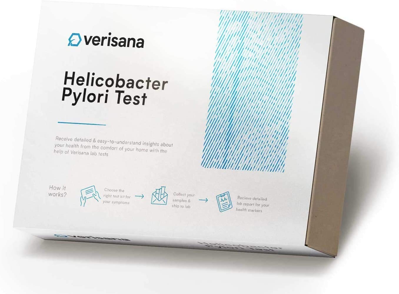 Helicobacter Pylori Test Kit – Determine H Pylori in Your Gut – Home Stool Test – Verisana…