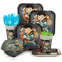 Costume SuperCenter BBKIT1048 Miles from Tomorrowland Birthday Standard Tableware Kit