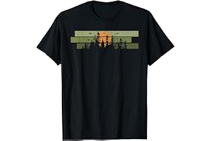 iNexTech Forest Tree Wildlife Nature Vintage Outdoors Forest Trees T-Shirt