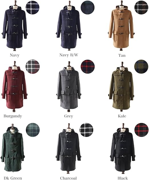 Amazon Gloverall グローバーオール ダッフルコート 9c 9ct フード付き ショート トグル メルトン ジャケット メンズ 正規取扱品 M Black コート ジャケット 通販