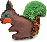 Petface Salina Squirrel Plush Dog Toy