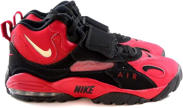 Nike Air Max Speed Turf 49ers Black Red Gold