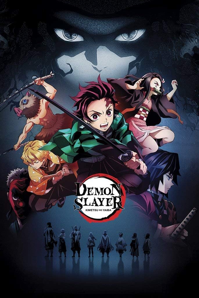 Amazon Com Demon Slayer Anime Poster 24x36 Inches Posters Prints