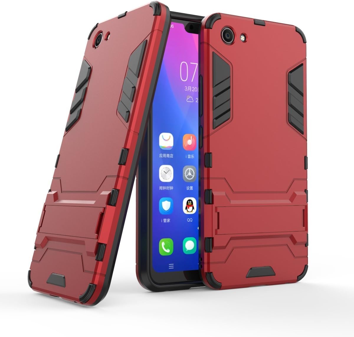 Case for BBK Vivo Y83 Pro 1803(BBK 1802) Support Case Cover Red