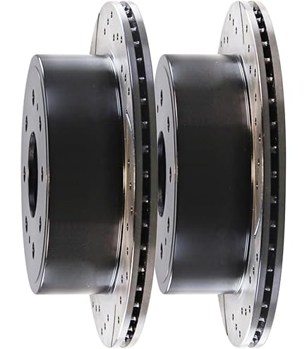 2004 Chevrolet Silverado 2500 Hd Black Drilled & Slotted Brake Kits