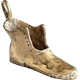 Cyan Lighting 11237 Shoe Token - Sculpture-7.5 Inches Tall and 3.5 Inches Wide, Aged Brass Finish