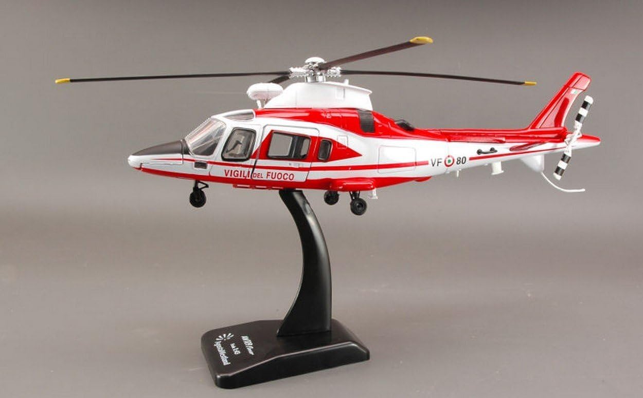 NEW RAY NY25163 ELICOTTERO AGUSTA WESTLAND AW109 VIGILI DEL FUOCO 1:43 DIE CAST