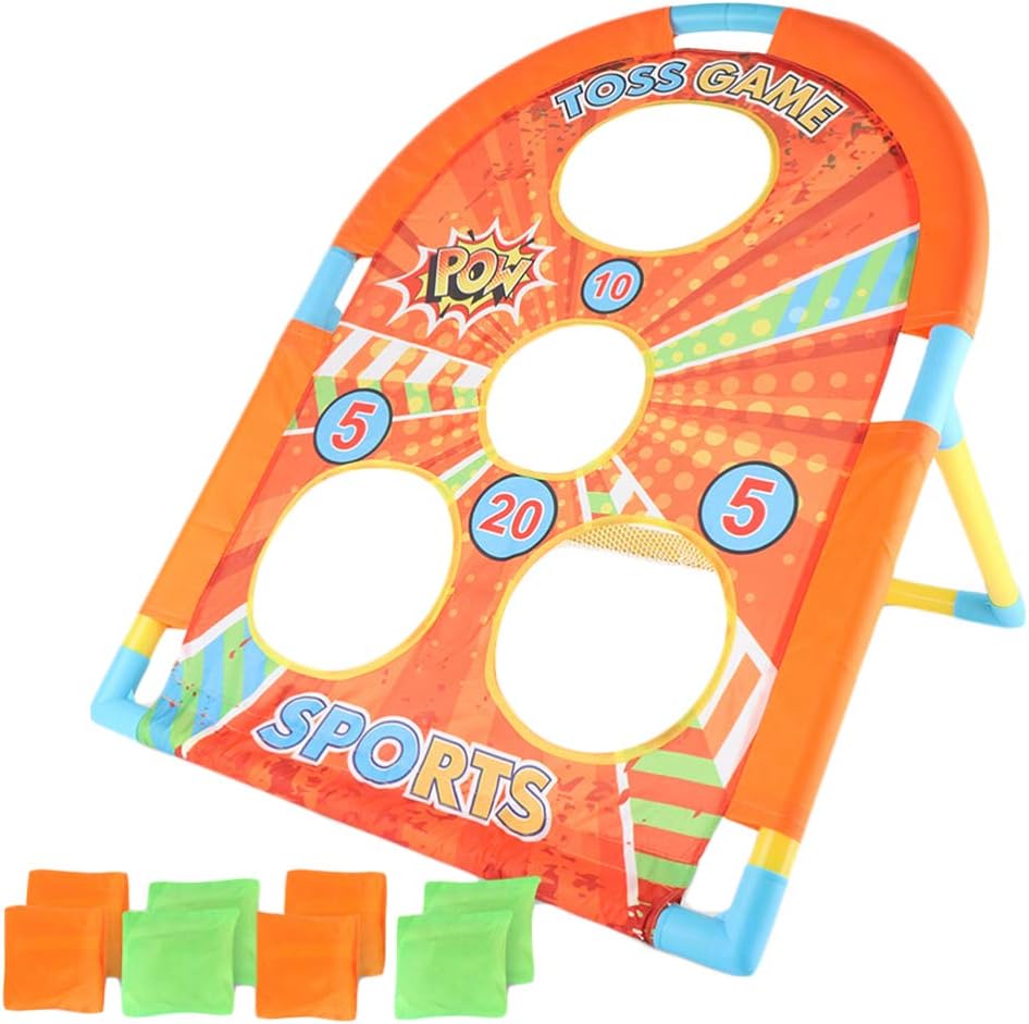 TOYANDONA Sitzsack Werfen Spiel Waschmaschine Werfen Combo Tragbare