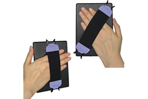 Gowjaw Hand Strap Holder for Kindle eReaders Fire Tablet, Handle Grip for Tablet eReaders Fire Tablet - Kindle/Kobo/Voyaga/Lenovo/Sony Kindle E-Book Tablet(Purple)