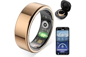 COLMI R02 Smart Ring, Smart Ring for Women and Men, with a Charging Case, Supports Heart Rate, Blood Oxygen, Sleep Health Monitoring, No Subscription Fee. (Rose Gold, 8#)4.0 out of 5 stars 2632 offers from $53.18