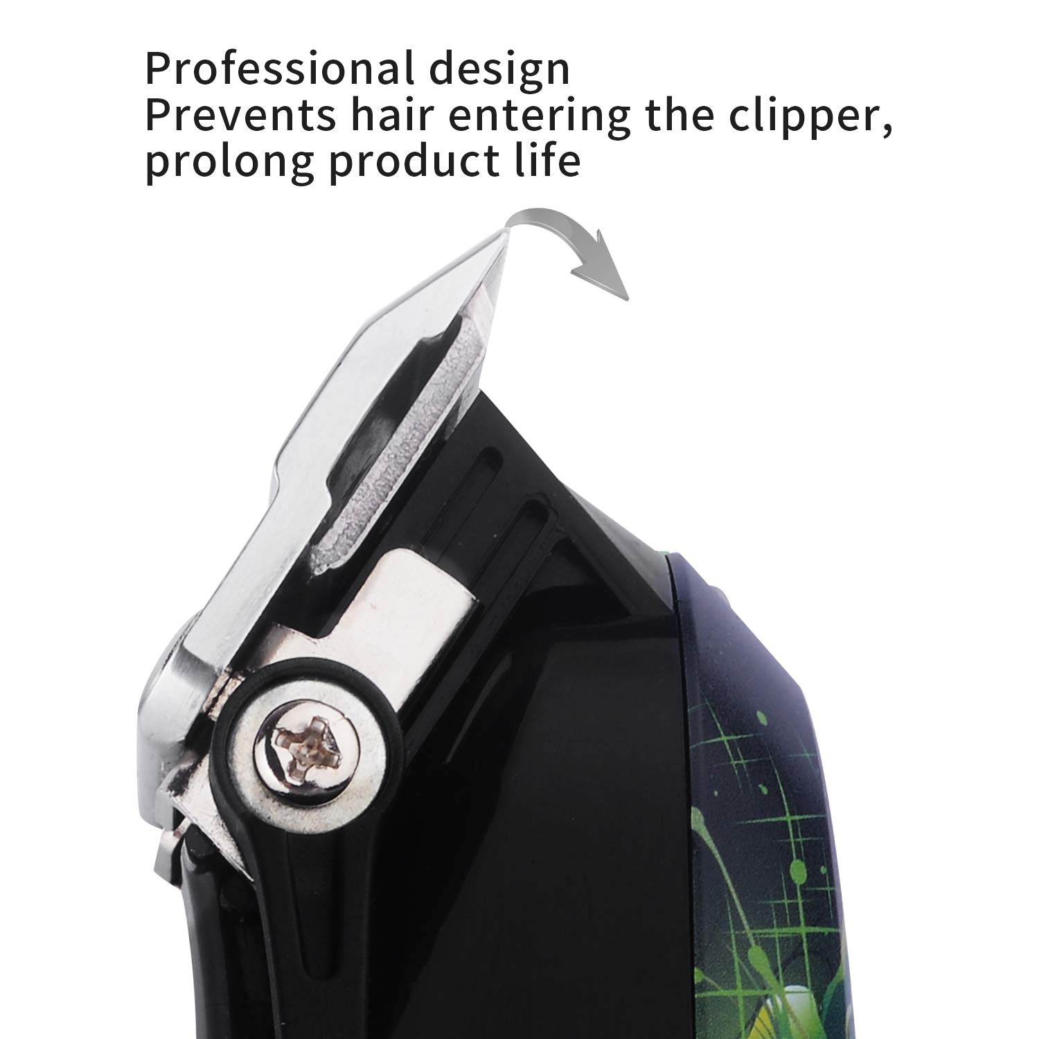 Pro Cordless Rechargeable Hair Clippers for men Kids Baby BESTMOGE Professional Hair Beard trimmers Hair Cutting Kits with Precision Blades Heavy Duty Motor 2000mAh Lithium Battery